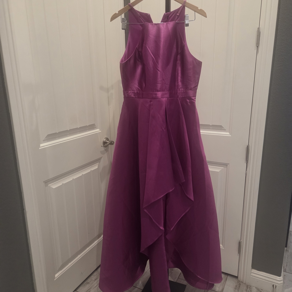 Elegant Dark Fushia Dress